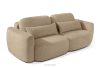 ELOSA Sofa 3 Japandi aus beigem Bouclé-Stoff beige - Foto 4