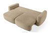 ELOSA Sofa 3 Japandi aus beigem Bouclé-Stoff beige - Foto 5