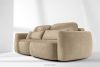 ELOSA Sofa 3 Japandi aus beigem Bouclé-Stoff beige - Foto 20