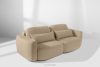 ELOSA Sofa 3 Japandi aus beigem Bouclé-Stoff beige - Foto 21