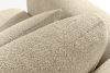 ELOSA Sofa 3 Japandi aus hellbeigem Bouclé-Stoff hellbeige - Foto 10