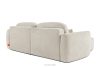 ELOSA Japandi-Ecksofa aus Bouclé-Stoff, rechts, weiß weiß - Foto 6