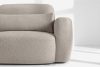ELOSA Japandi-Ecksofa aus Bouclé-Stoff, links, grau grau - Foto 7