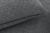 ELOSA Ecksofa im japanischen Stil mit Bouclé-Stoff links dunkelgrau dunkelgrau - Foto 11