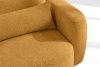ELOSA Ecksofa im japanischen Stil aus Bouclé-Stoff, links, honigfarben honigfarben - Foto 8