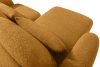ELOSA Ecksofa im japanischen Stil aus Bouclé-Stoff, links, honigfarben honigfarben - Foto 12
