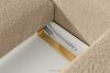 ELOSA Japandi-Ecksofa aus Bouclé-Stoff, links, beige beige - Foto 14