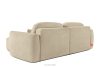 ELOSA Japandi-Ecksofa aus Bouclé-Stoff, links, hellbeige hellbeige - Foto 6