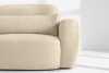 ELOSA Japandi-Ecksofa aus Bouclé-Stoff, links, hellbeige hellbeige - Foto 7