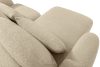 ELOSA Japandi-Ecksofa aus Bouclé-Stoff, links, hellbeige hellbeige - Foto 12