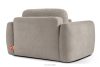 ELOSA Sofa und Sessel im Japandi-Stil aus grauem Bouclé-Stoff grau - Foto 20