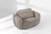 ELOSA Sofa und Sessel im Japandi-Stil aus grauem Bouclé-Stoff grau - Foto 25