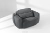 ELOSA Sofa und Sessel im japanischen Stil aus dunkelgrauem Bouclé-Stoff dunkelgrau - Foto 25