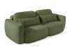ELOSA Sofa und Sessel im japanischen Stil aus olivgrünem Bouclé-Stoff oliv - Foto 5