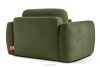 ELOSA Sofa und Sessel im japanischen Stil aus olivgrünem Bouclé-Stoff oliv - Foto 20