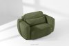 ELOSA Sofa und Sessel im japanischen Stil aus olivgrünem Bouclé-Stoff oliv - Foto 25