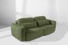 ELOSA Sofa und Sessel im japanischen Stil aus olivgrünem Bouclé-Stoff oliv - Foto 28