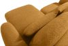 ELOSA Rechte Ecksofa und Sessel im japanischen Stil Bouclé honigfarben honigfarben - Foto 13
