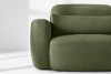 ELOSA Rechte Ecksofa und Sessel im Japandi-Stil Bouclé olivgrün olivgrün - Foto 8