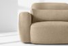 ELOSA Rechte Ecksofa und Sessel im Japandi-Stil Bouclé beige beige - Foto 8