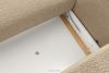 ELOSA Rechte Ecksofa und Sessel im Japandi-Stil Bouclé beige beige - Foto 14