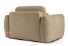 ELOSA Rechte Ecksofa und Sessel im Japandi-Stil Bouclé beige beige - Foto 20