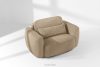 ELOSA Rechte Ecksofa und Sessel im Japandi-Stil Bouclé beige beige - Foto 25