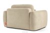 ELOSA Rechte Ecksofa und Sessel im Japandi-Stil Bouclé hellbeige hellbeige - Foto 20