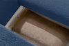 ELOSA Rechte Ecksofa und Sessel im Japandi-Stil Bouclé marineblau marineblau - Foto 16