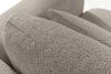 ELOSA Linkes Ecksofa und Sessel im Japandi-Stil Bouclé grau grau - Foto 11