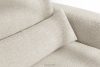 ELOSA Linkes Ecksofa und Sessel im Japandi-Stil Bouclé weiß weiß - Foto 10