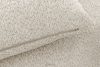 ELOSA Linkes Ecksofa und Sessel im Japandi-Stil Bouclé weiß weiß - Foto 12