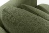 ELOSA Linkes Ecksofa und Sessel im Japandi-Stil Bouclé olivgrün olivgrün - Foto 11