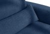 ELOSA Linkes Ecksofa und Sessel im Japandi-Stil Bouclé marineblau marineblau - Foto 10