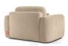 ELOSA Japandi-Sessel aus beigem Chenille-Stoff beige - Foto 5