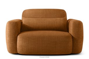 ELOSA, https://konsimo.de/kollektion/elosa/ Sessel im japanischen Stil aus rotem Chenille-Stoff rot - Foto