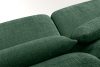 ELOSA Dreisitzer-Sofa im japanischen Stil aus grünem Chenille-Stoff grün - Foto 12