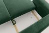 ELOSA Dreisitzer-Sofa im japanischen Stil aus grünem Chenille-Stoff grün - Foto 13