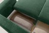 ELOSA Dreisitzer-Sofa im japanischen Stil aus grünem Chenille-Stoff grün - Foto 15