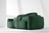 ELOSA Dreisitzer-Sofa im japanischen Stil aus grünem Chenille-Stoff grün - Foto 20