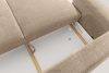 ELOSA Sofa 3 Japandi aus beigem Chenille-Stoff beige - Foto 13
