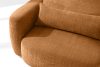 ELOSA Dreisitzer-Sofa im japanischen Stil aus rotem Chenille-Stoff rot - Foto 8