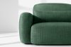 ELOSA Ecksofa im japanischen Stil aus Chenille-Stoff rechts grün grün - Foto 7