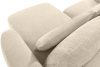 ELOSA Japandi-Ecksofa aus Chenille-Stoff rechts cremefarben cremefarben - Foto 12