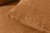 ELOSA Ecksofa im japanischen Stil aus Chenille-Stoff rechts rot rot - Foto 11