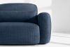 ELOSA Ecksofa im japanischen Stil aus Chenille-Stoff links marineblau marineblau - Foto 7