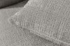 ELOSA Sofa und Sessel im Japandi-Stil aus hellgrauem Chenille-Stoff hellgrau - Foto 12