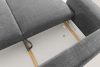 ELOSA Sofa und Sessel im Japandi-Stil aus dunkelgrauem Chenille-Stoff dunkelgrau - Foto 14