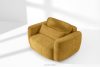 ELOSA Sofa und Sessel im japanischen Stil aus gelbem Chenille-Stoff gelb - Foto 27