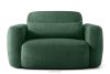 ELOSA Sofa und Sessel im japanischen Stil aus grünem Chenille-Stoff grün - Foto 17